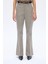 Ince Kemerli Ispanyol Paça Pantolon Gri 4