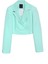 Kruvaze Crop Blazer Ceket Mint 2