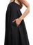 Askılı Uzun Elbise Siyah 9