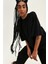 Truvakar Kol Basic Oversize Tişört Siyah 5