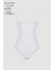 Çıtçıtlı Ince Askılı Bodysuit Ekru 2