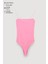 Çıtçıtlı Ince Askılı Bodysuit Pembe 2
