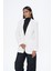 Blazer Ceket Ekru 9