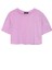 Crop Basic Tişört Açık Pembe 2