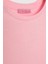 Bisiklet Yaka Oversize Basic Tişört Pembe 9
