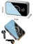 Yeni Nesil Kablosuz Kulaklık Aynalı Powerbank Özellikli Bluetooth Bağlantılı D - MCT8066-5373 3