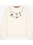 Charm Aksesuarlı Oversize Sweatshirt Ekru 2