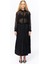 Beli Lastikli Pileli Midi Boy Etek Siyah 9