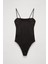 Askılı Bodysuit Siyah 10