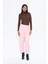 Pile Detaylı Jogger Pantolon Pembe 6