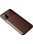 Samsung Galaxy A02S Kılıf Auto Focus Karbon Kapak - Kahverengi (K95) 2