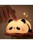 Silikon Sevimli Panda Masa Lambası Gece Lambası Yatak Odası Çocuk Için Uygun USB Şarj Edilebilir LED Gece Lambası Bebek Için 2
