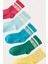 Bebek Pantone Renkli 5'li Kutulu Soket Çorap 7
