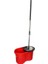 Plastik Temizlik Seti Kova+Mop+Paspas+Sap Kırmızı Renk 1