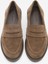 Kadın Loafer Günlük Klasik Ayakkabı Casual Makosen Fonle Taba Süet 6