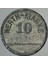 Almanya 10 Pfennig Wert Marke 1910-20 Ler. Çinko 19 mm 3