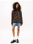 Tjw Tam Fermuarlı Armalı Kürk Dokulu Kadın Kahverengi Sweatshirt DW0DW215960HD 2