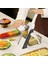 Çok Amaçlı Basmalı Sebze Dilimleyici Doğrayıcı Mandolin Brava Spring Slicer Kitchenmate (4915) 5