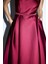 Kolsuz Midi Boy Elbise Bordo 12443243003 3