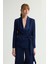 Anvelop Bağlamalı Ceket Lacivert 119L9080001 4