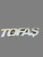 Tofaş Metal Arka Bagaj Yazısı 11CM 1