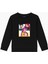 Kpop Demon Hunters Hunterix Zoey Rumi Mira Baskılı 3 Iplik Sweatshirt (4-13 Yaş) - Huntr/x 1