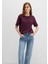 Bordo Basic Tişört 1612916-70434 1