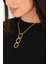 Pınkmark Kadın Gold Üçlü Halka Chokker Kolye 40CM PMKL25617 7