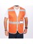 Işçi Çok Cepli Reflektörlü Alet Yeleği Turuncu 4