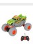 Rc Monster Truck Ejderha Tasarımlı Uzaktan Kumandalı Off-Road Jeep Araba Yeşil 2