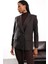 Kahverengi Kruvaze Blazer Ceket 17165 1
