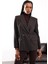 Kahverengi Kruvaze Blazer Ceket 17165 3