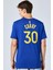 Basketball Nba Golden State Warriors T-Shirt Erkek Pamuklu Tişört Mavi 2