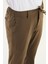 Düz Slim Fit Ipli Beli Lastikli Erkek Pantolon 2