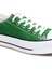 Kadın Keten Spor Unisex Kısa Rahat Sneaker Ayakkabı Yeşil 620za1907 11