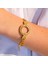 Altın Kaplama İmitasyon İşlemeli Figaro Model Çeyrek Çerçeve Bileklik BLK-1161 7
