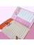 My Melody Çilek 3D Mıknatıslı Kapaklı Pembe Defter – Tatlı & Kawaii Tasarım 3