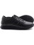 Erkek Hakiki Deri Sneaker Günlük Rahat Spor Yürüyüş Casual Bağcıklı Ayakkabı Siyah 951ma555 10