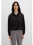Fermuarlı Tencel Tm Modal Siyah Sweatshirt 1S10489-900 4