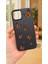 iPhone 12 ve 12 Pro Uyumlu Kelebek Desenli Silikon Darbe Emici Klasik Korumalı Rubber KILIF277 1