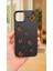 iPhone 12 ve 12 Pro Uyumlu Kelebek Desenli Silikon Darbe Emici Klasik Korumalı Rubber KILIF277 2