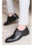 Erkek Deri Casual Klasik Günlük Loafer Takım Ayakkabı Siyah 822ma78 5