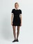 Polo Yaka Mini Elbise Siyah 12444821001 1