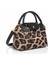 Siyah Leopar Kadın Omuz ve El Çantası 1
