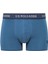 80515 Erkek Pamuklu 3'lü Boxer-Indigo-Lacivert 4