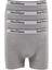 4 adet Feelline Gri Pamuklu Doğal Likralı Erkek Boxer 3