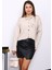 Taş Yaka Bağlamalı Düğmeli Triko Hırka 1