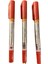 Permanent Kalıcı Marker Kalemi Çift Uçlu 0.5 mm ve 1 mm Kırmızı 3 Adet 2