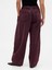 Kadın Bordo Mid Rise Ultrasoft Easy Horseshoe Jean Pantolon 3