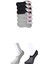 Siyah ve Gri Kadın Görünmez Çorap 6 çift 3